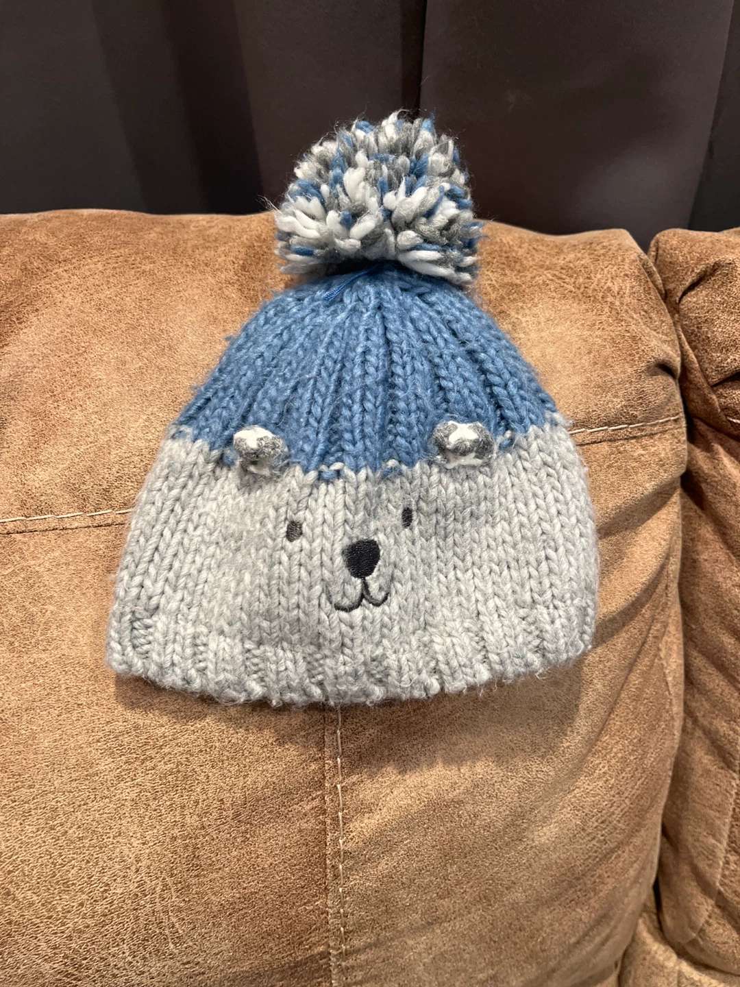 Carter's Baby Bear Knit Hat 3-9M🧡