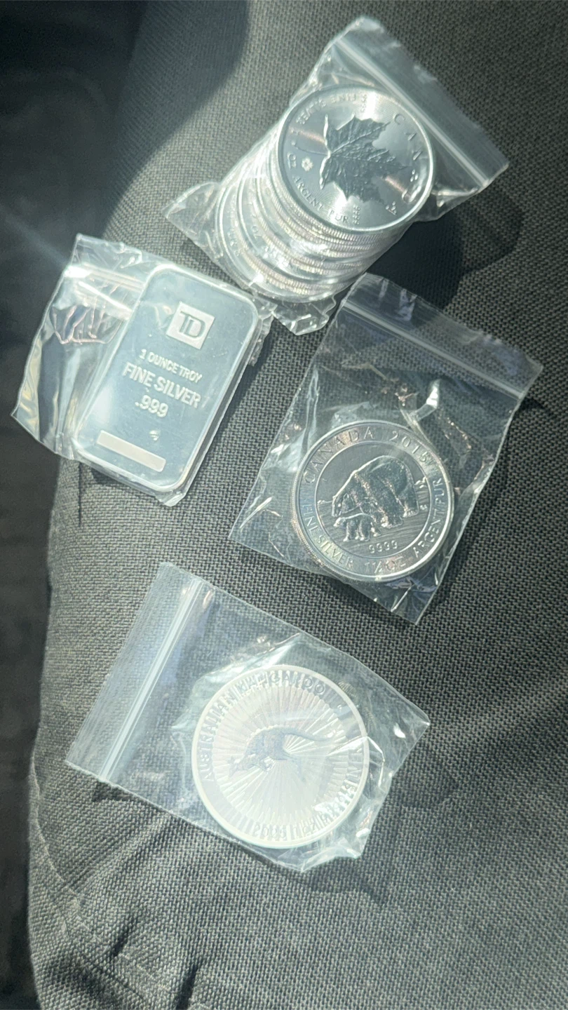 TD 1 Ounce Fine Silver Bar .999