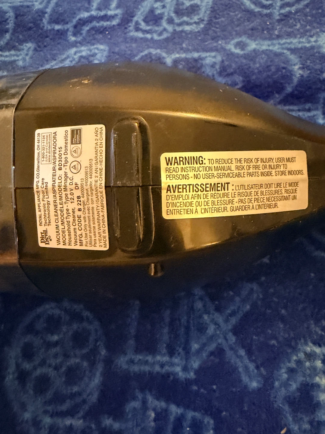 Dirt Devil QuickFlip 12V Lithium Handheld Vacuum - photo 5