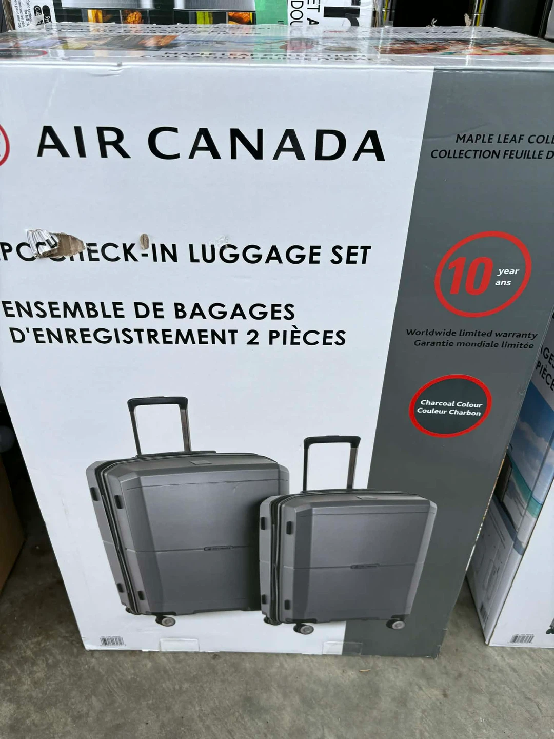 Air Canada 2-Piece Check-In Luggage Set