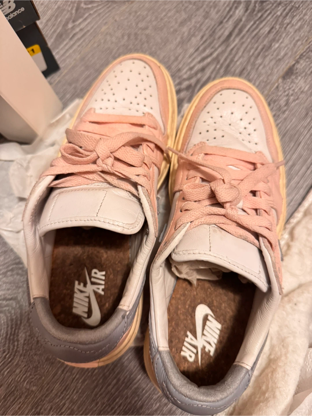 Nike Air Jordan 1 Low SE Pink Oxford Shoes - photo 3