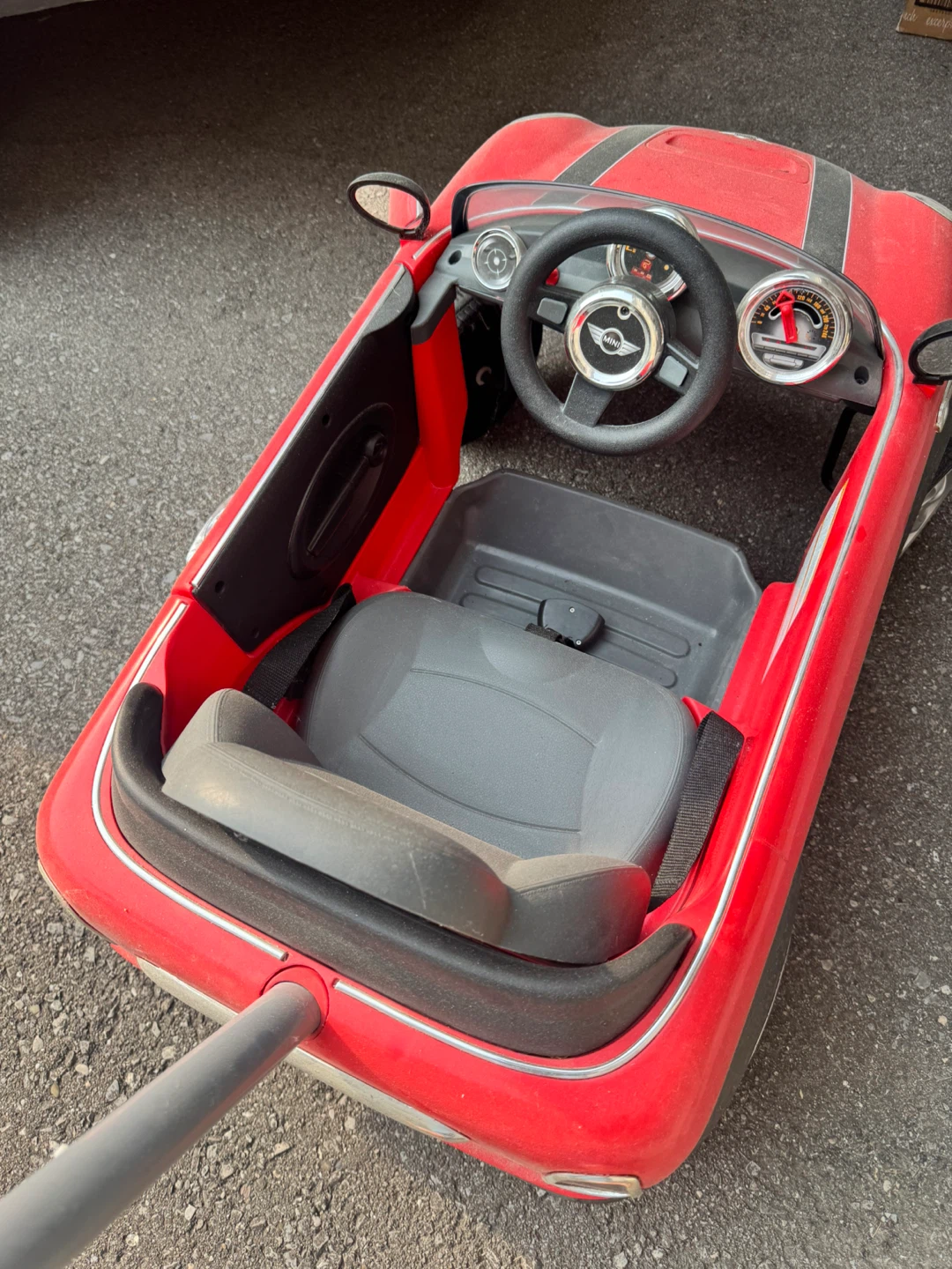 Red Mini Cooper Push Car for Toddlers - photo 2