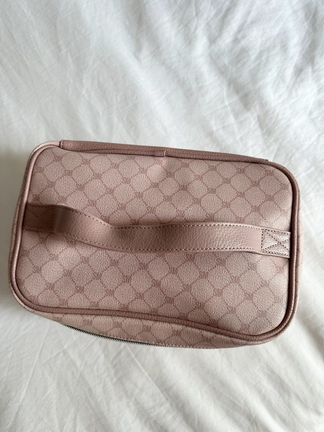 🆕 Steve Madden Train Cosmetic Case in Light Pink - photo 4