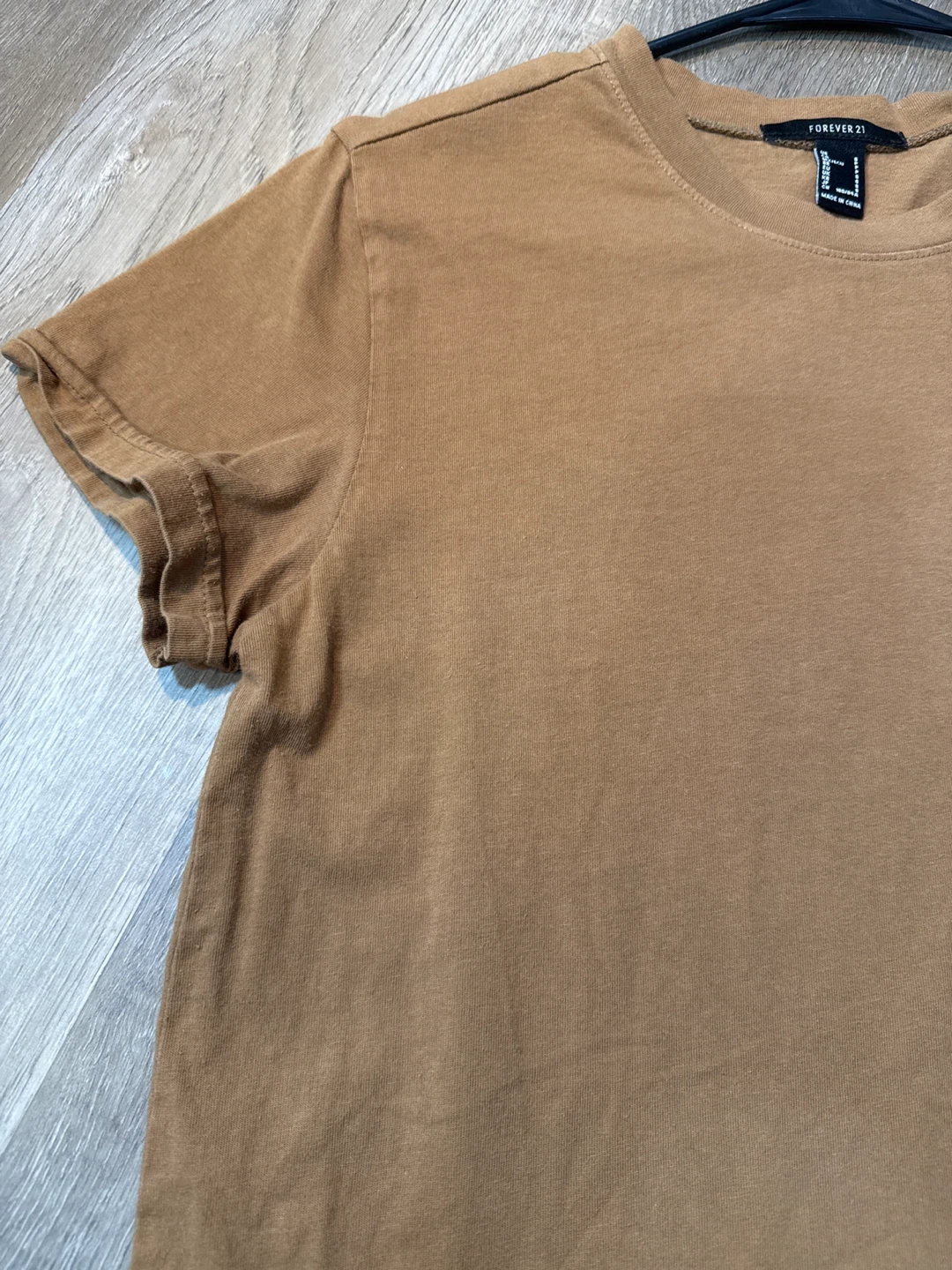 Forever 21 Women's T-Shirt mini Dress - Brown, Size S - photo 3
