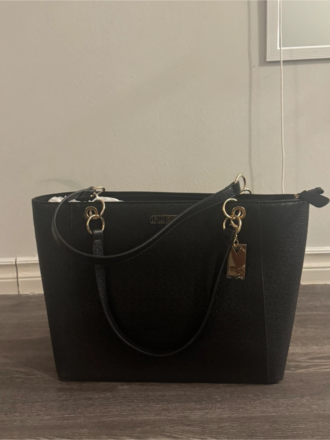 Guess Black Tote Bag