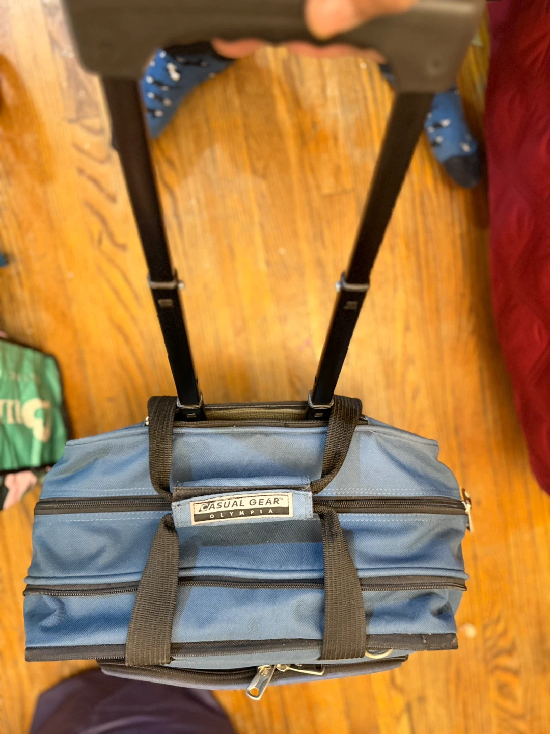 Casual Gear Olympia Blue Rolling Carry-On Bag - photo 4
