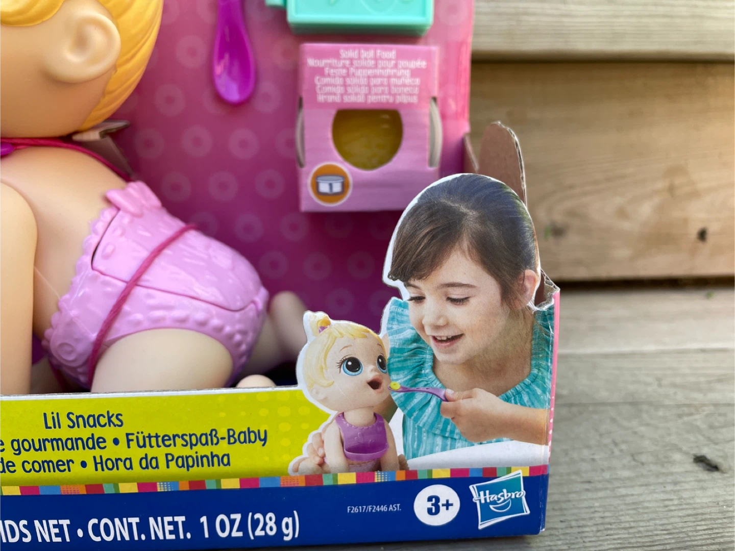(New) Baby Alive Lil Snacks Doll - photo 2