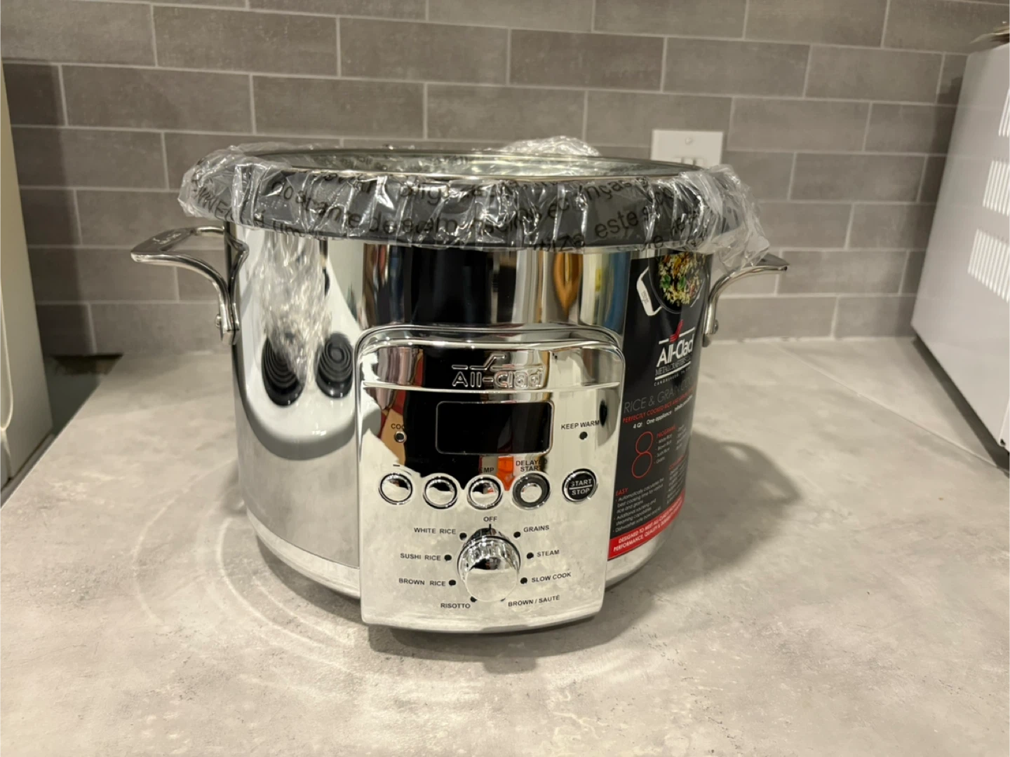 All-Clad 4 Qt. Electric Rice and Grain Cooker