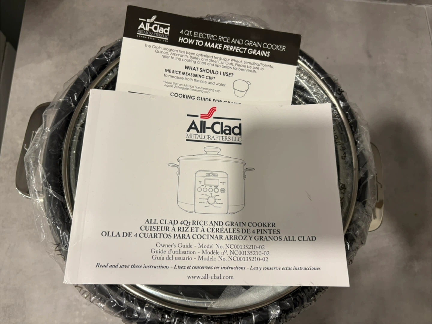 All-Clad 4 Qt. Electric Rice and Grain Cooker - photo 5