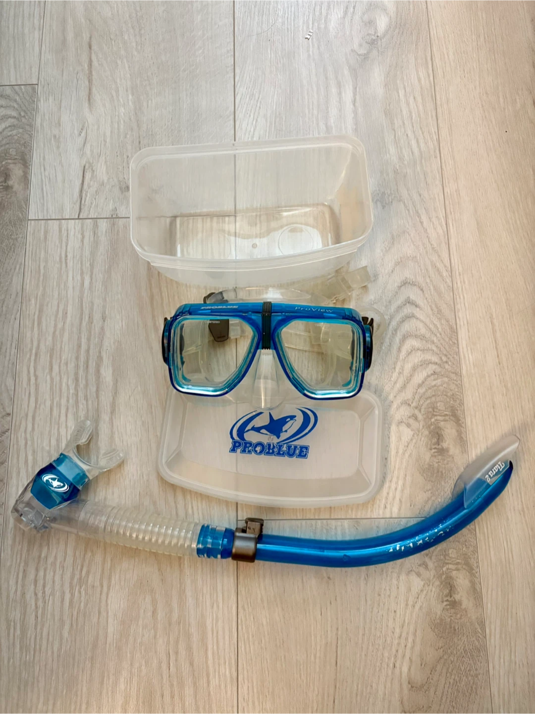 PROBLUE Snorkel Mask Set with Case - photo 3