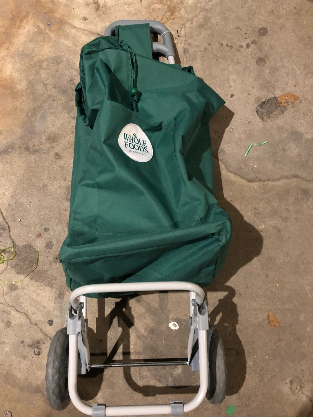 Whole Foods Market Rolling Shopping Cart