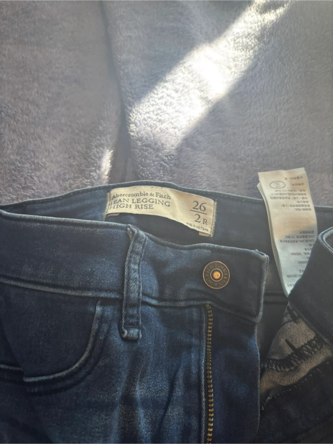 Abercrombie & Fitch High Rise Skinny Jeans - photo 2