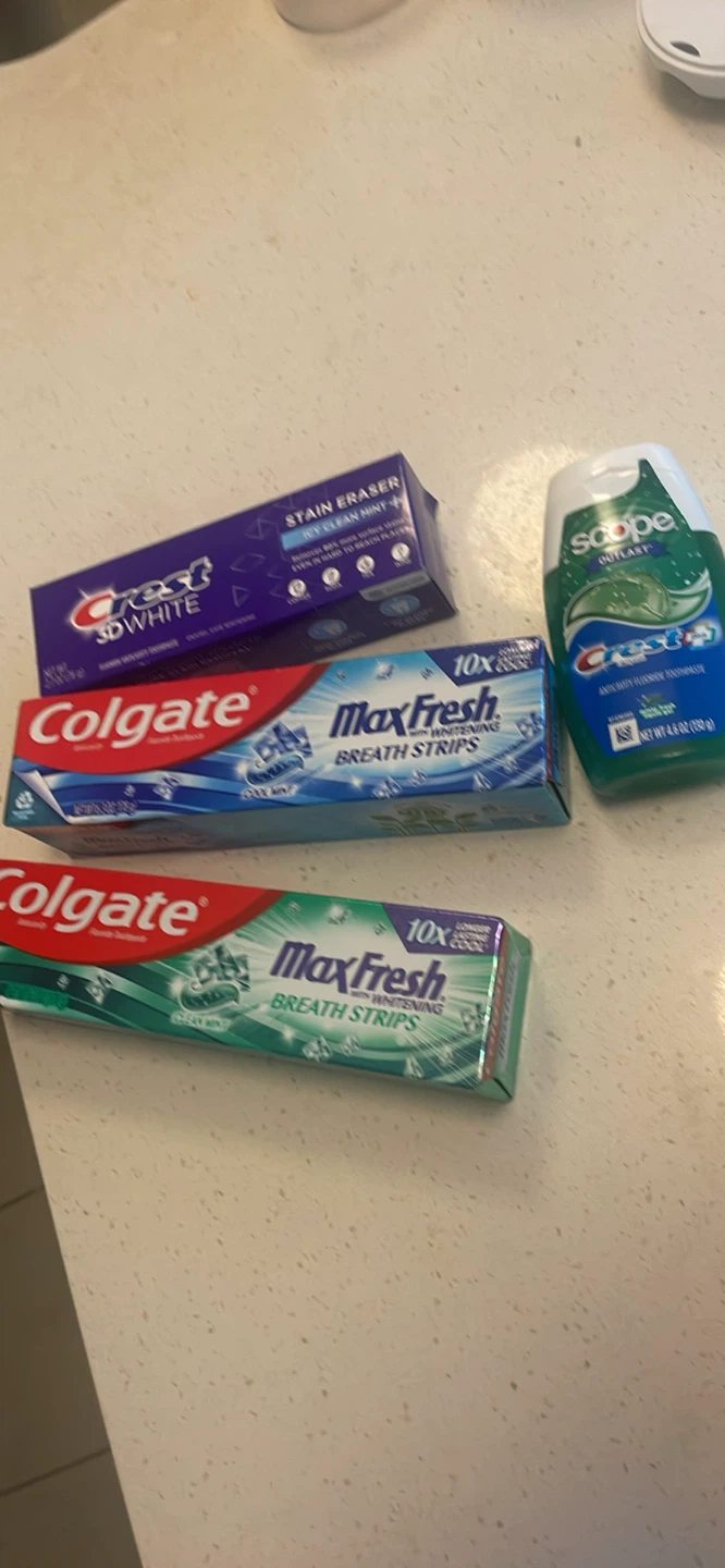 Crest $.99 each Complete Toothpaste & 3 Colgate Toothpastes