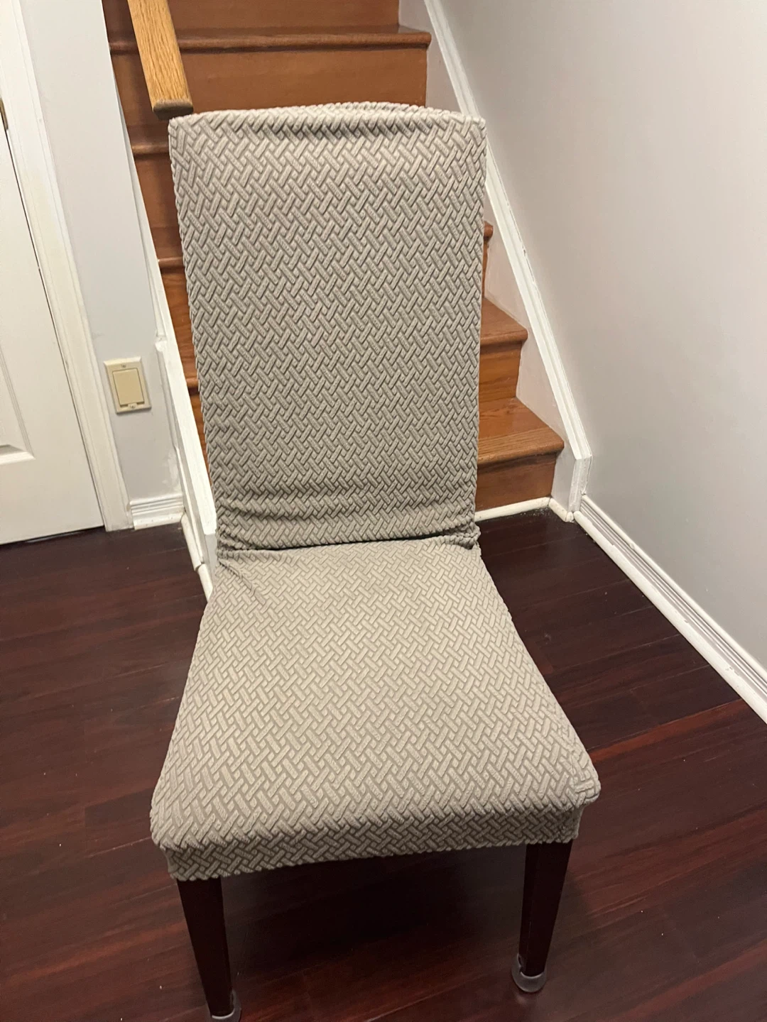 2 Fabric Dining Chair Cover