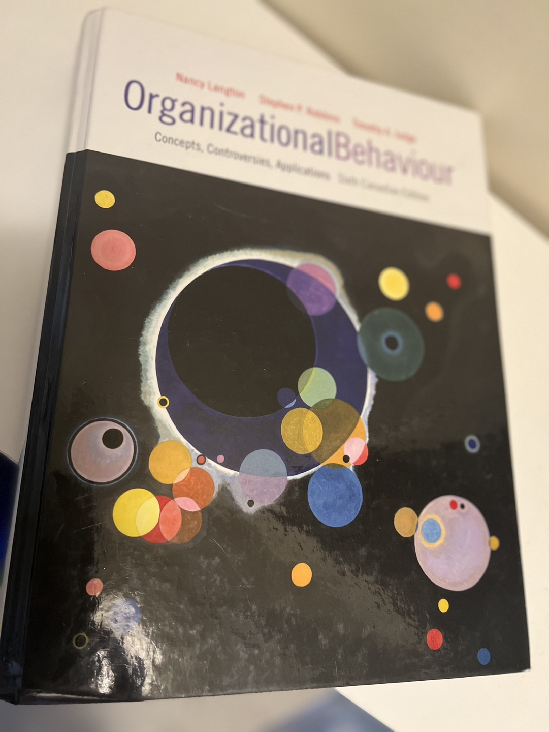 Organizational Behaviour (Sixth Edition)