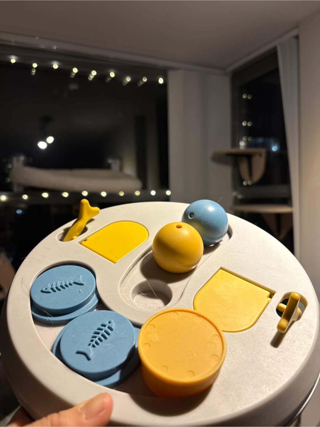 Cat Puzzle Toy Treat Dispenser