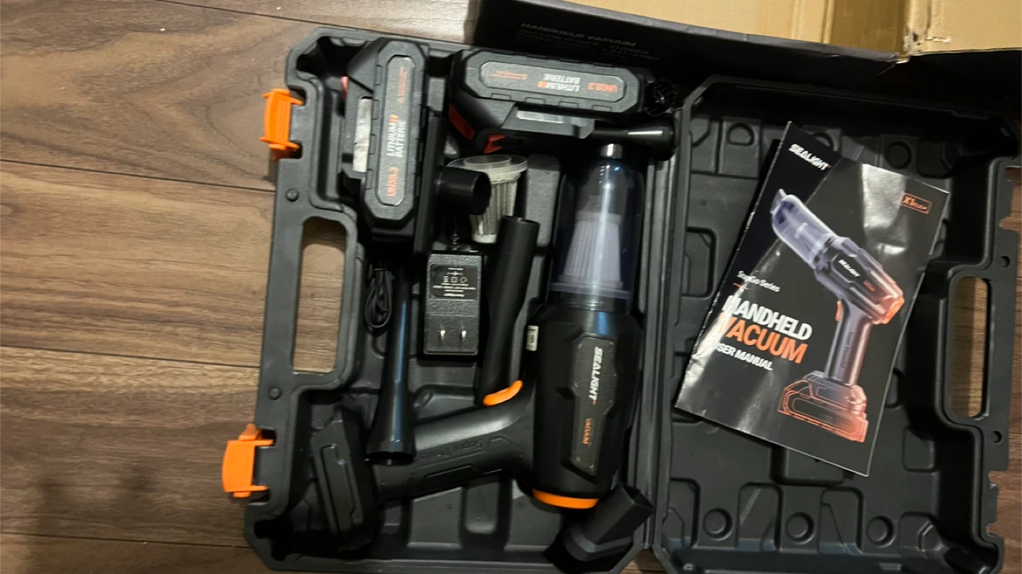SEALIGHT X1plus+ Handheld Vacuum with 2 Batteries - photo 3