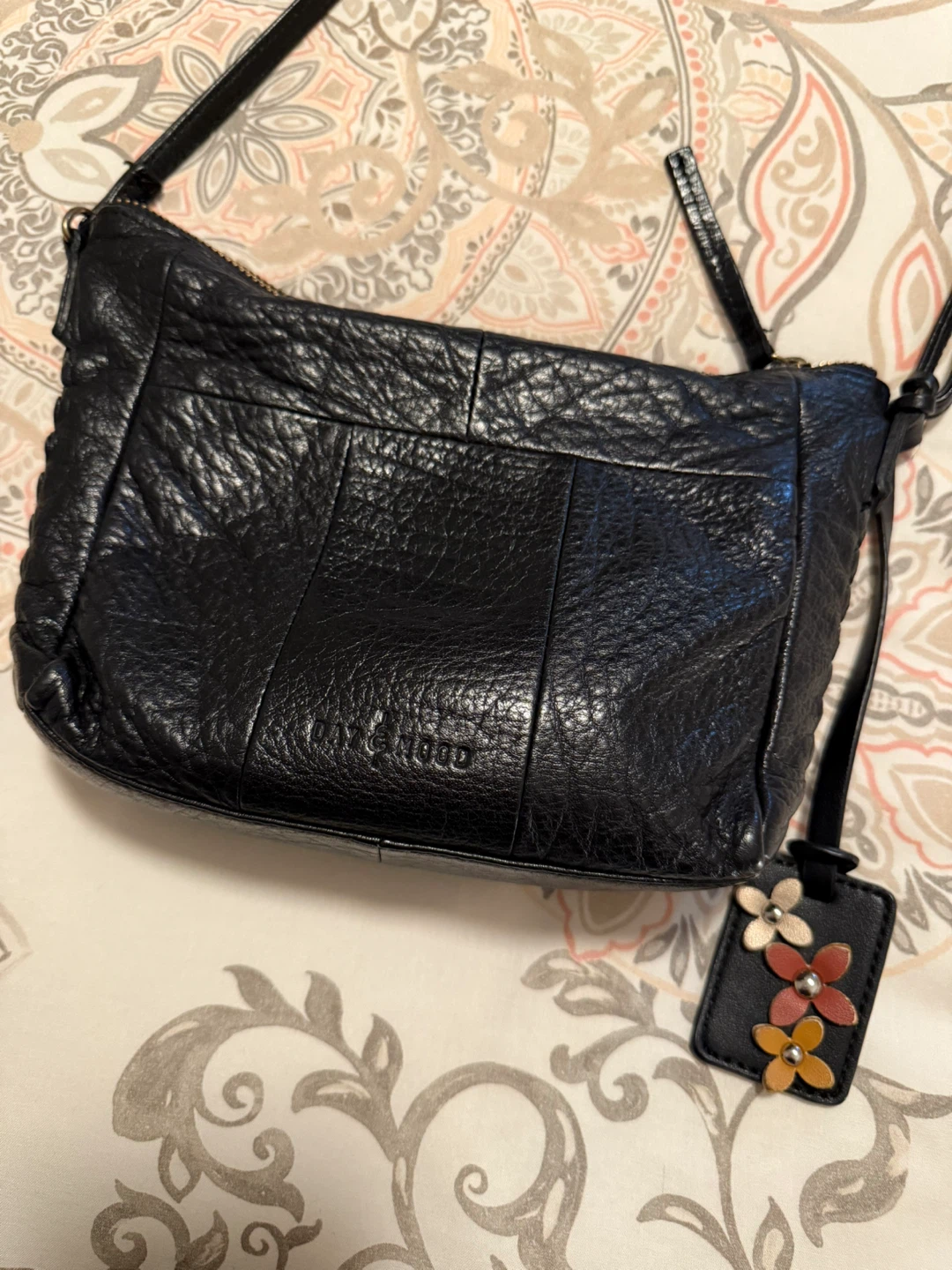 Women Black Leather Crossbody Bag. Priced to clear! - photo 3