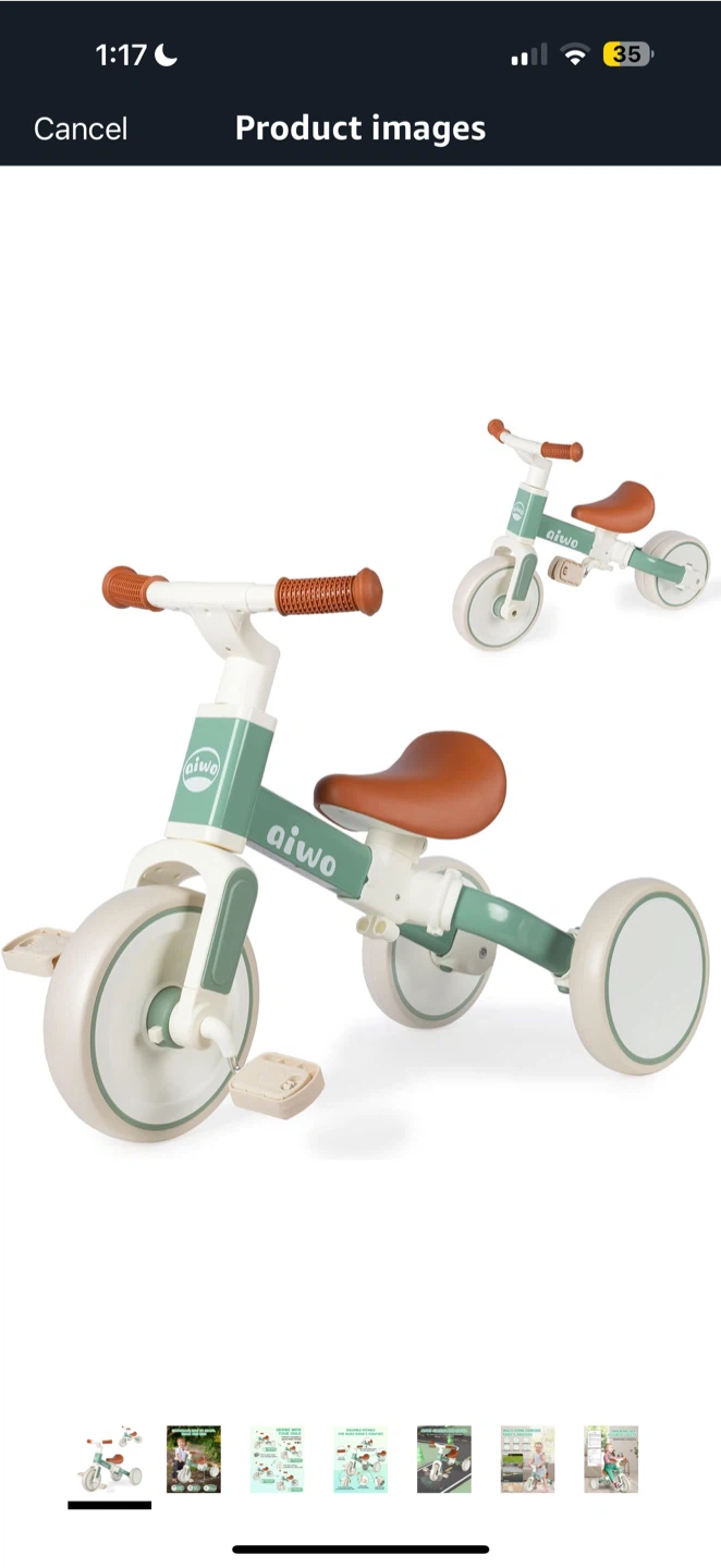 Kids Tricycle / Balance Bike