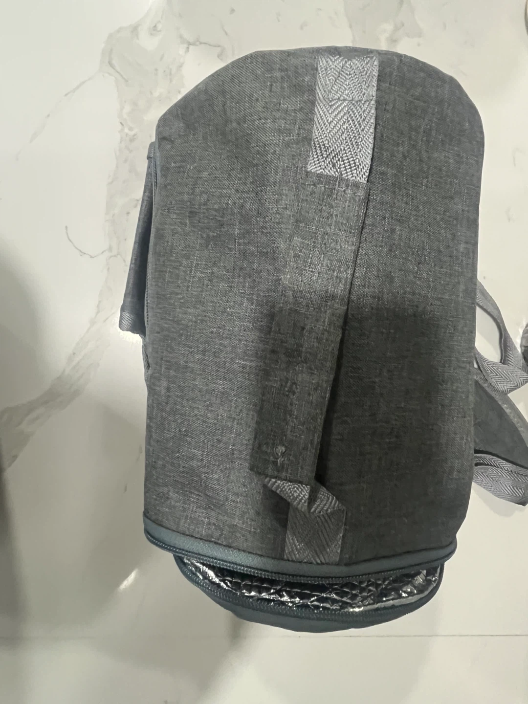 Grey Insulated Lunch Bag - photo 3