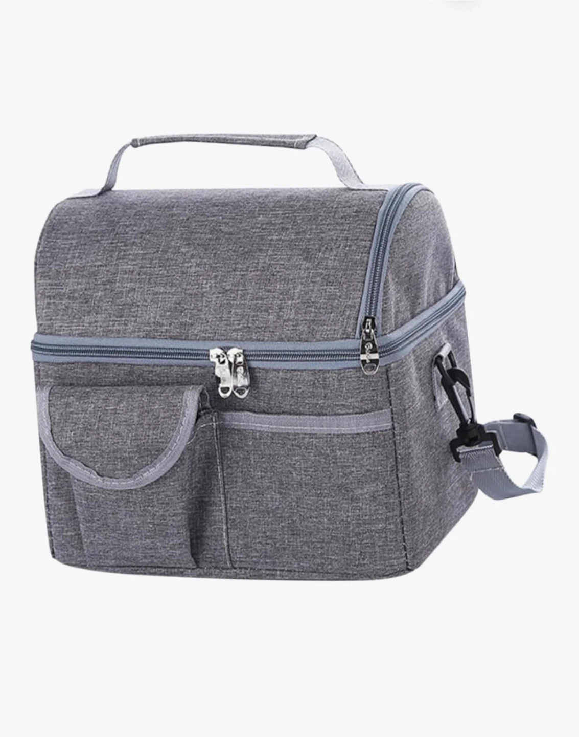 Grey Insulated Lunch Bag - photo 4