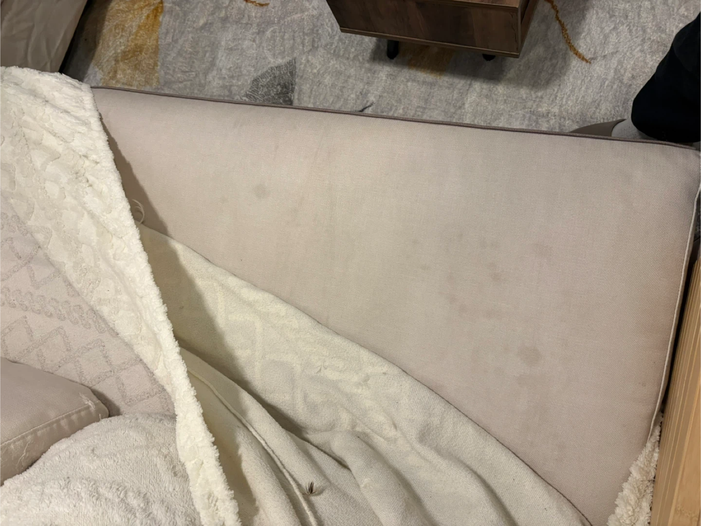 Sectional Couch - Beige - photo 4
