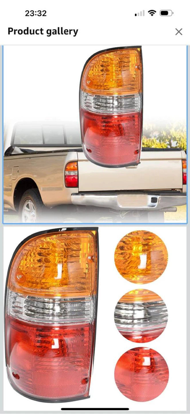 Munirater Rear Left Tail Light for Toyota Tacoma 2001–2004) - photo 2