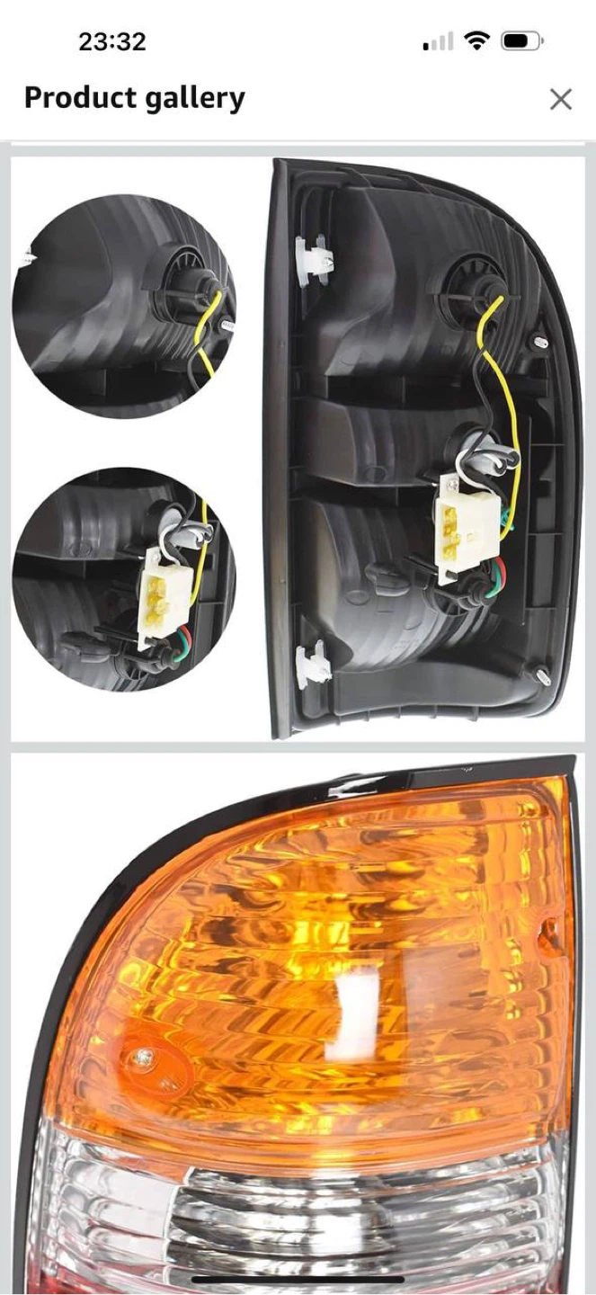 Munirater Rear Left Tail Light for Toyota Tacoma 2001–2004) - photo 3
