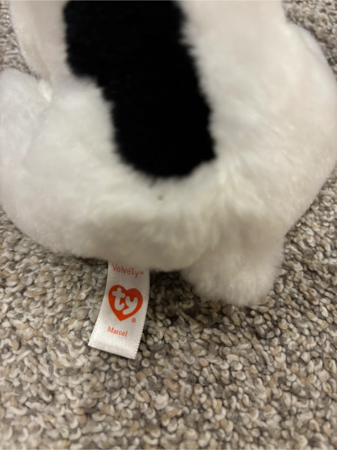 Ty Beanie Baby Marcel Plush Dog - photo 3