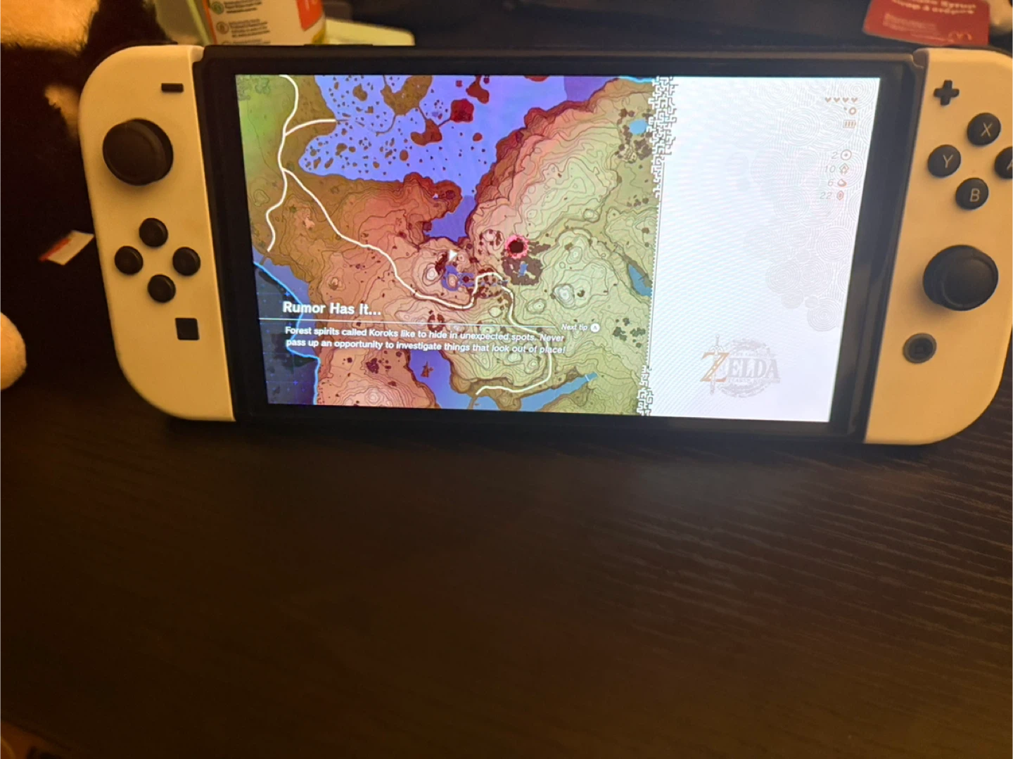 Nintendo Switch OLED + 2 Switch Games + Case - photo 2