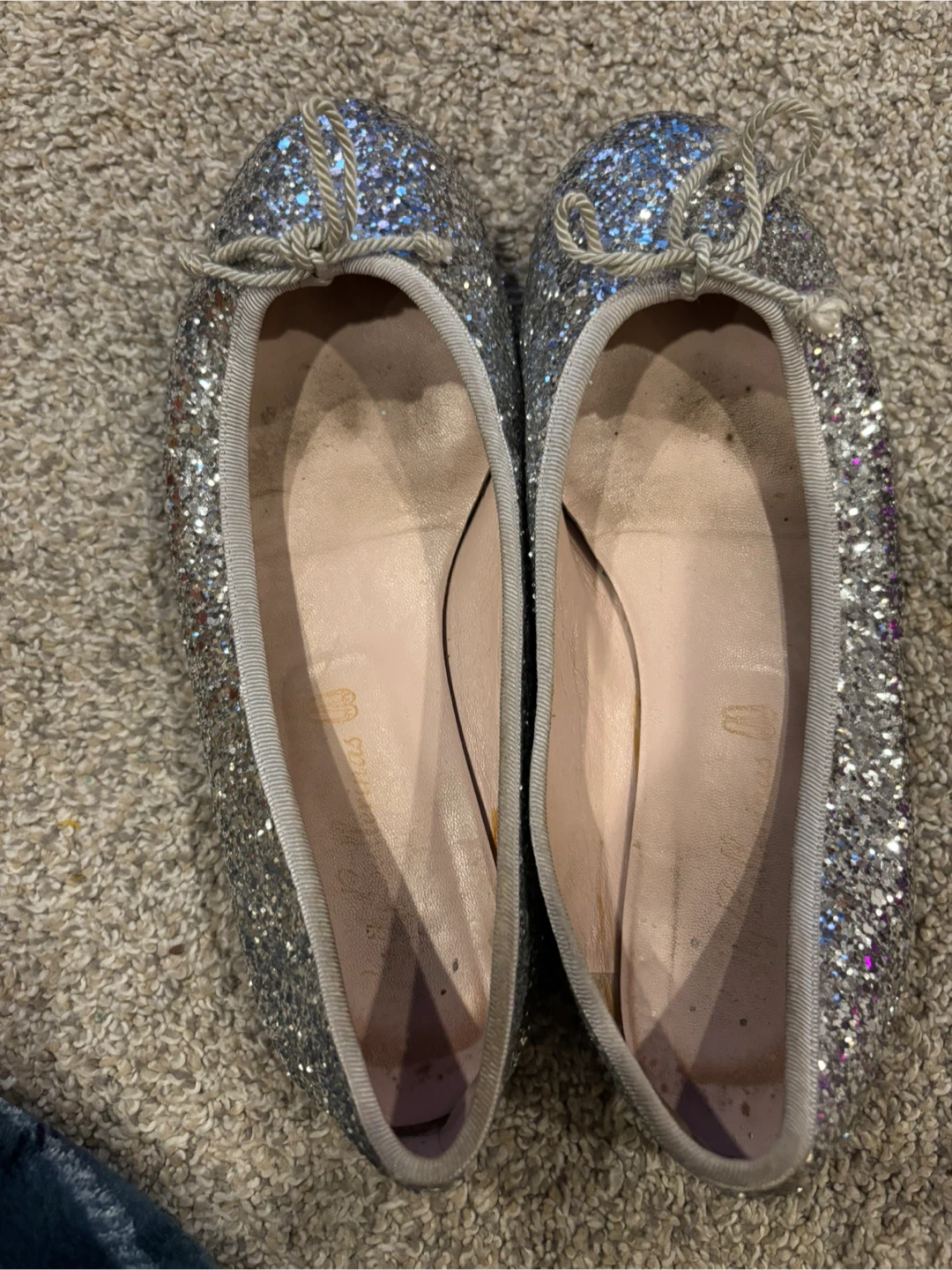 Sam Edelman Glitter Ballet Flats