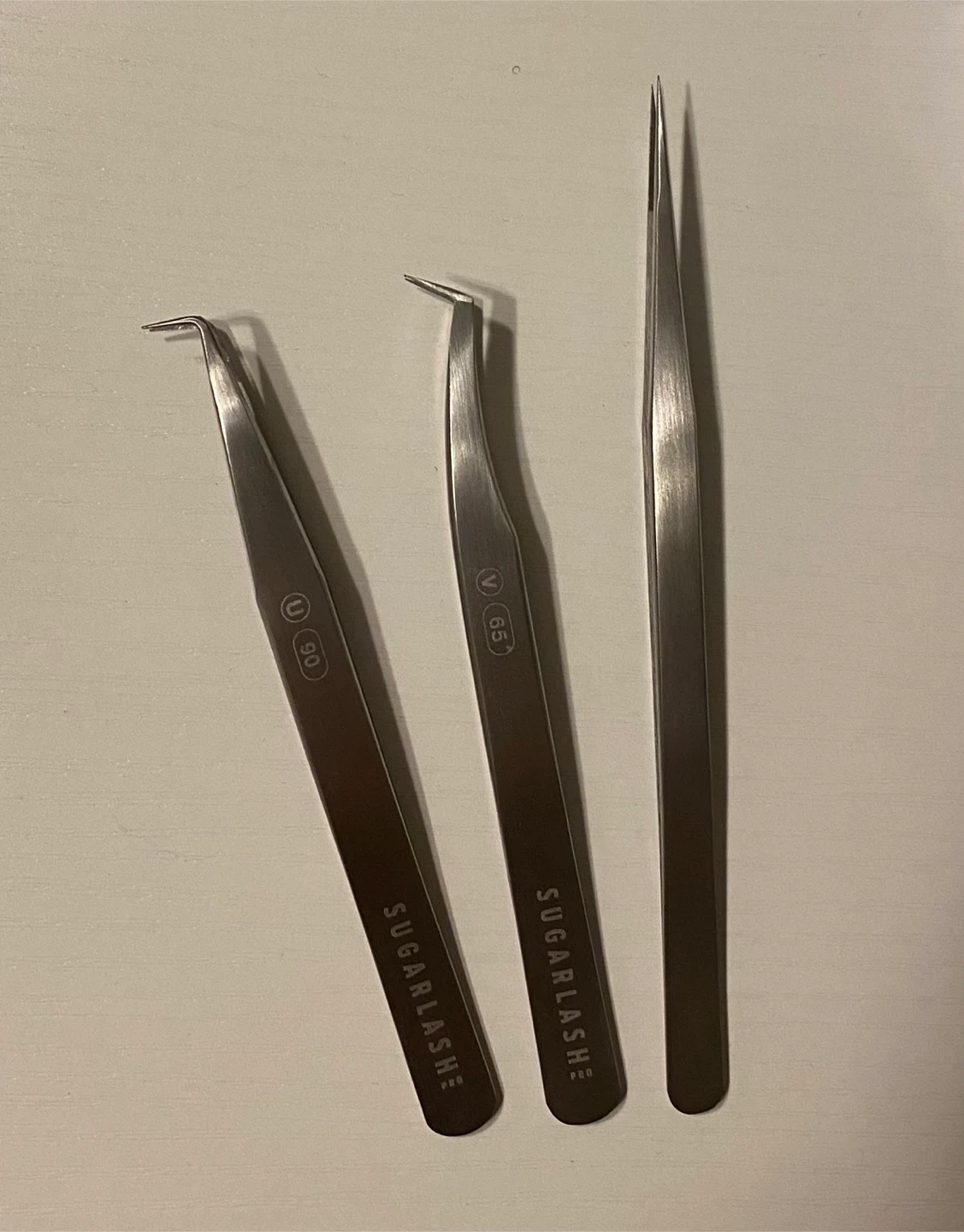 SUGARLASH Eyelash Extension Tweezers Set - photo 2
