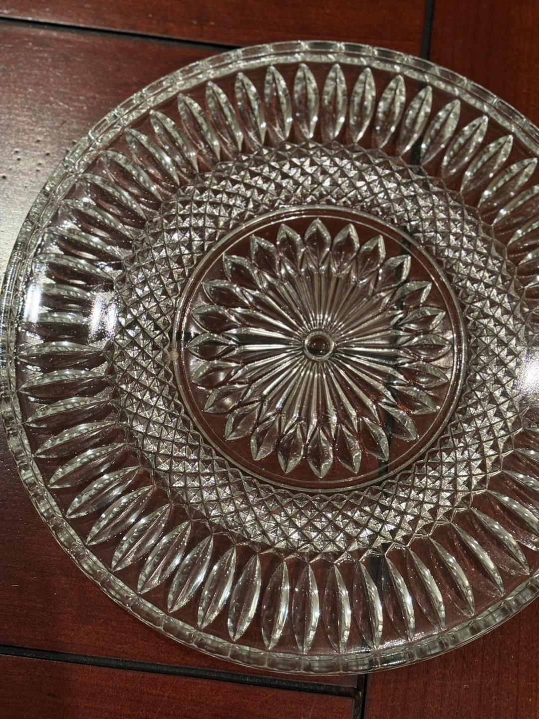 Clear Glass Decorative Plate - photo 5