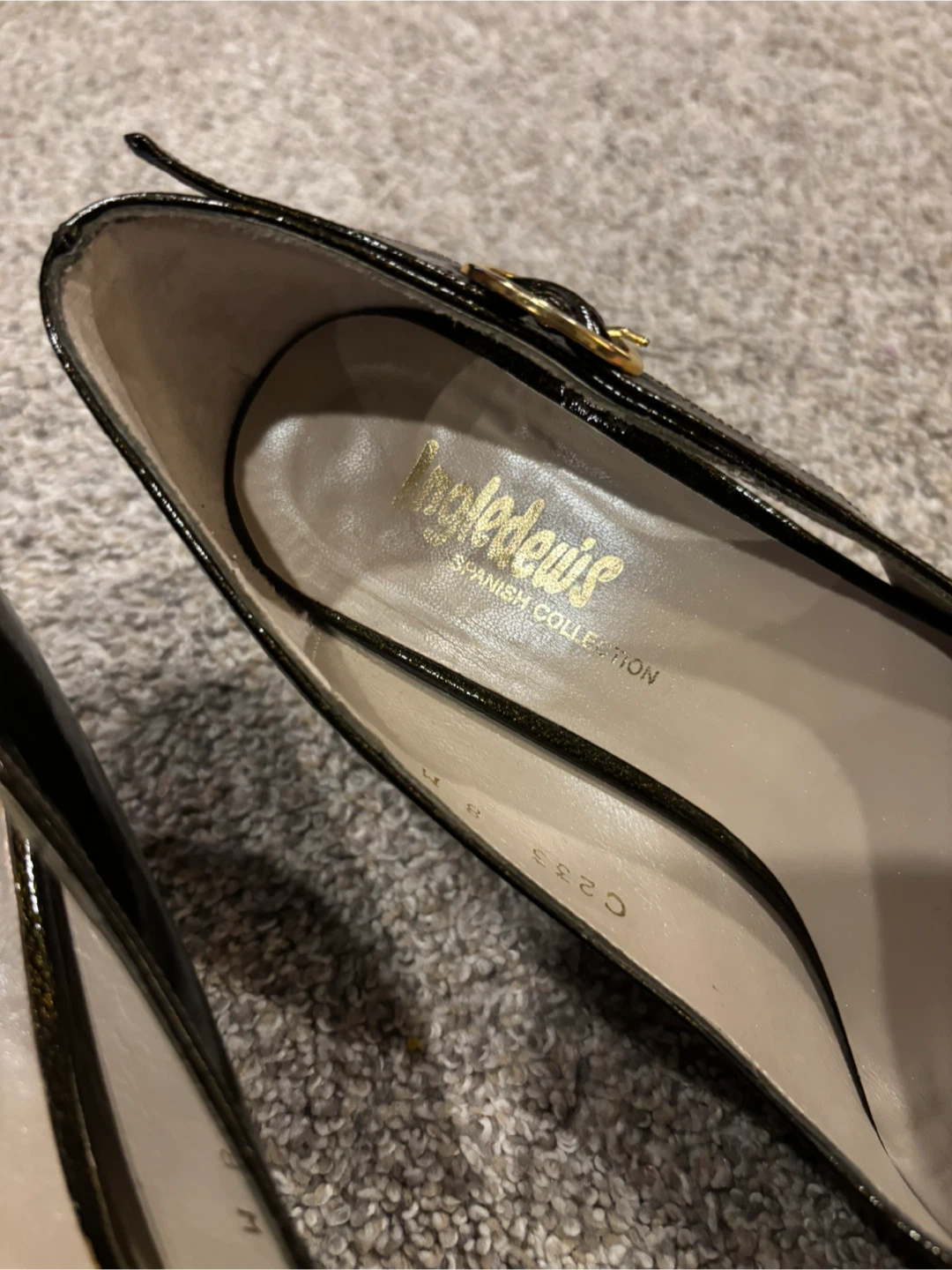 Franco Sarto Patent Heels Size 8M - photo 4