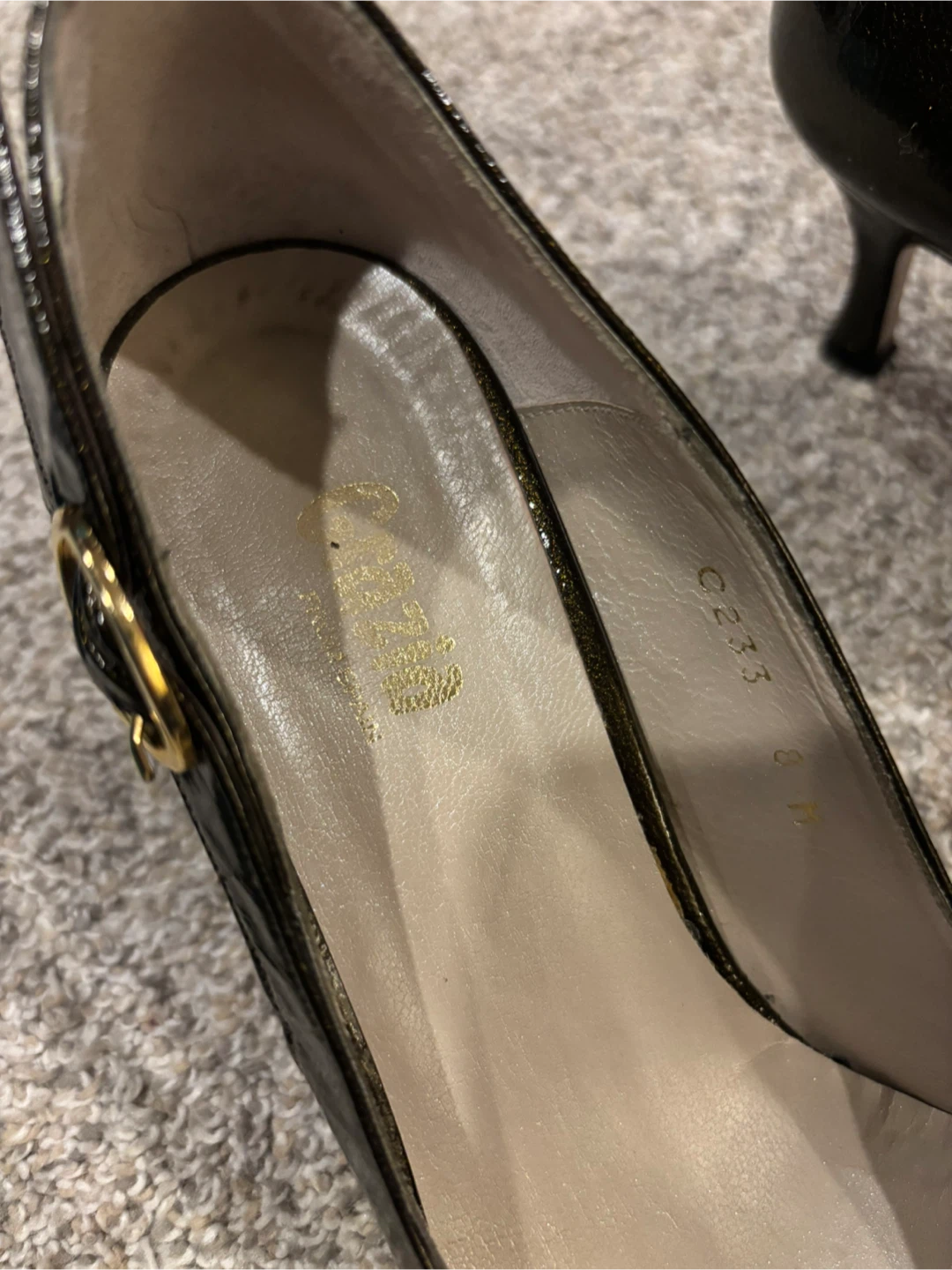 Franco Sarto Patent Heels Size 8M - photo 3
