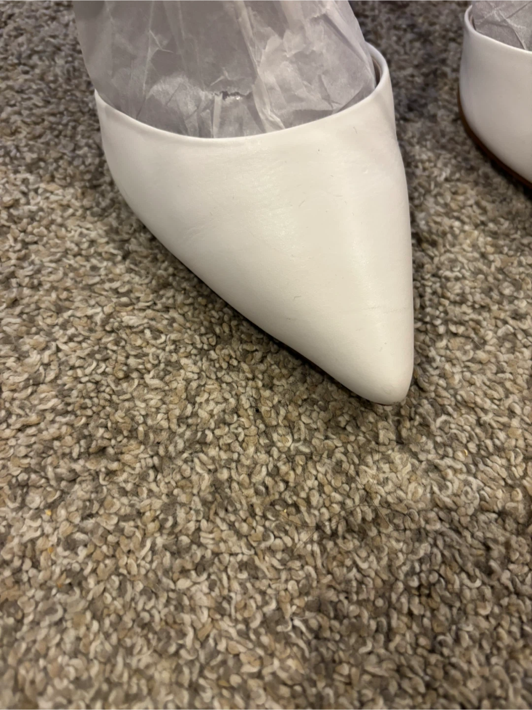 Louise et Cie White Leather Heels - photo 4