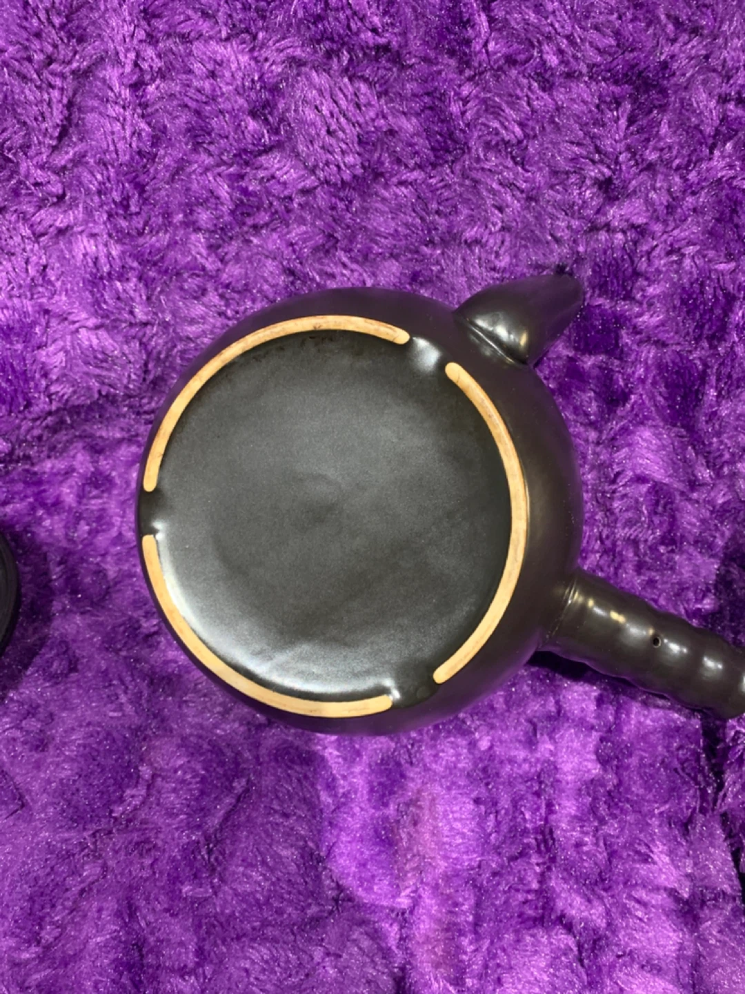 Black Ceramic Saucepan / Small Pot - photo 4