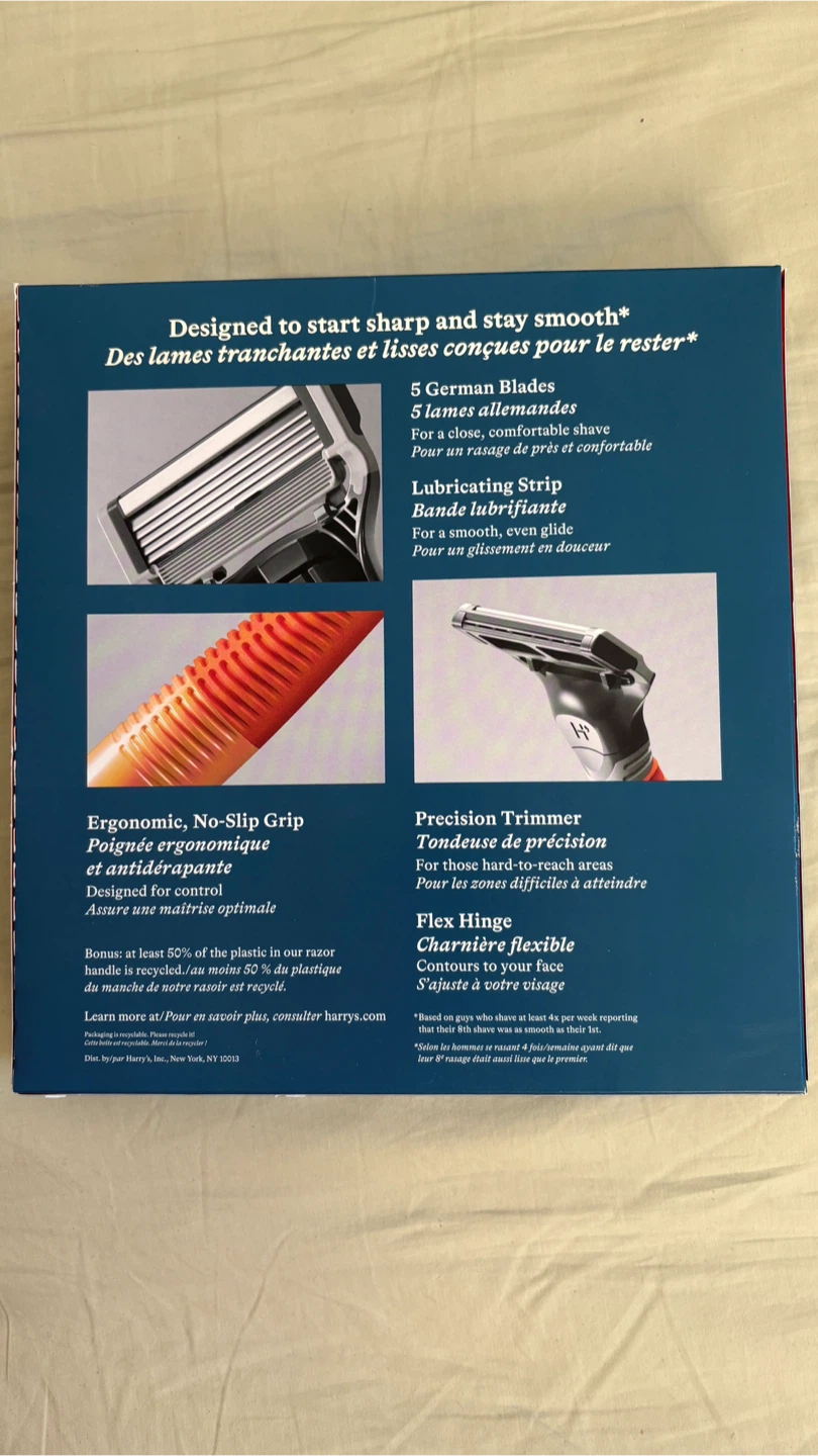 Harry's Razor Handle + 13 Cartridges - photo 3