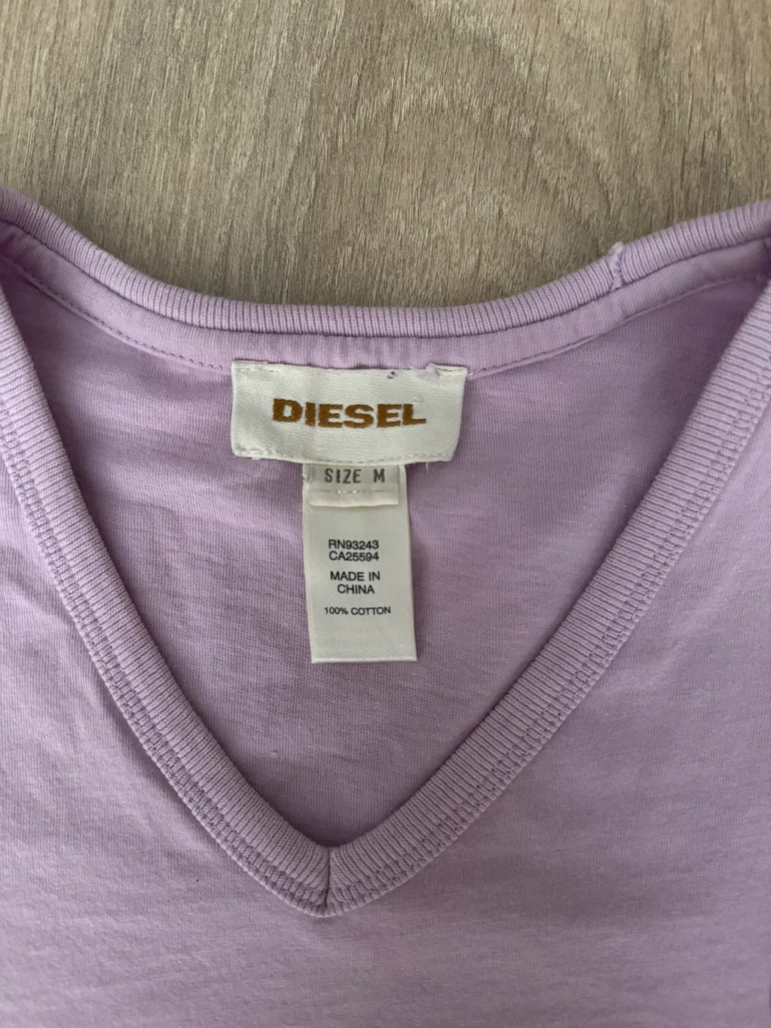 Diesel Women's V-Neck T-Shirt - photo 4