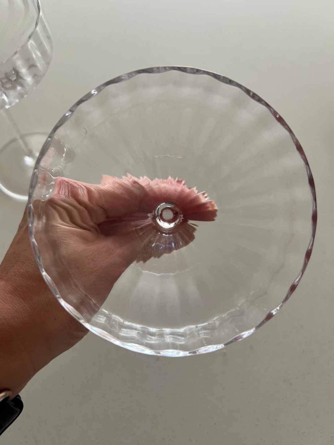 Set of 2 Clear Coupe Glasses - photo 5