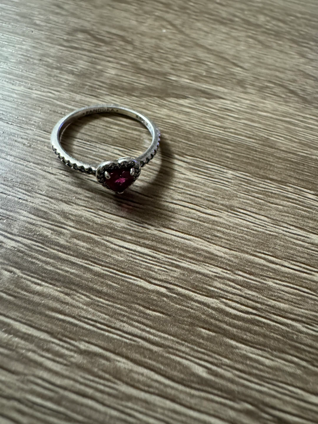 Pandora Sterling Silver Heart Ring Size 60 - photo 4