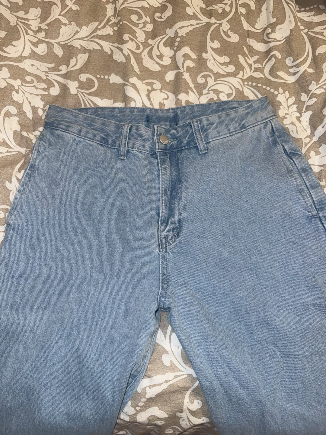 SHEIN Light Wash Wide Leg Jeans 🧡 - photo 3