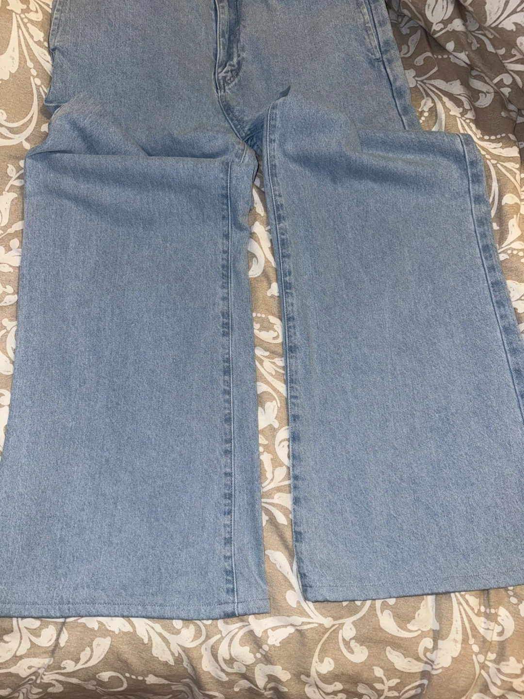 SHEIN Light Wash Wide Leg Jeans 🧡 - photo 4