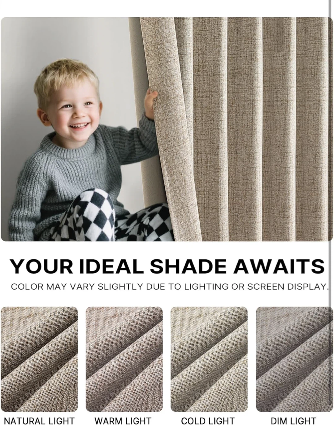 100% Blackout Thermal Curtains - photo 4