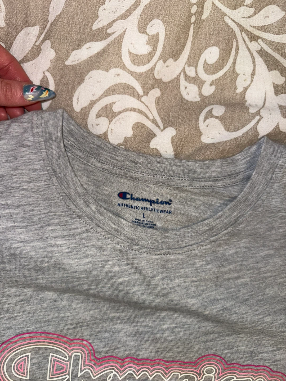 Champion Women's Gray T-Shirt - photo 2