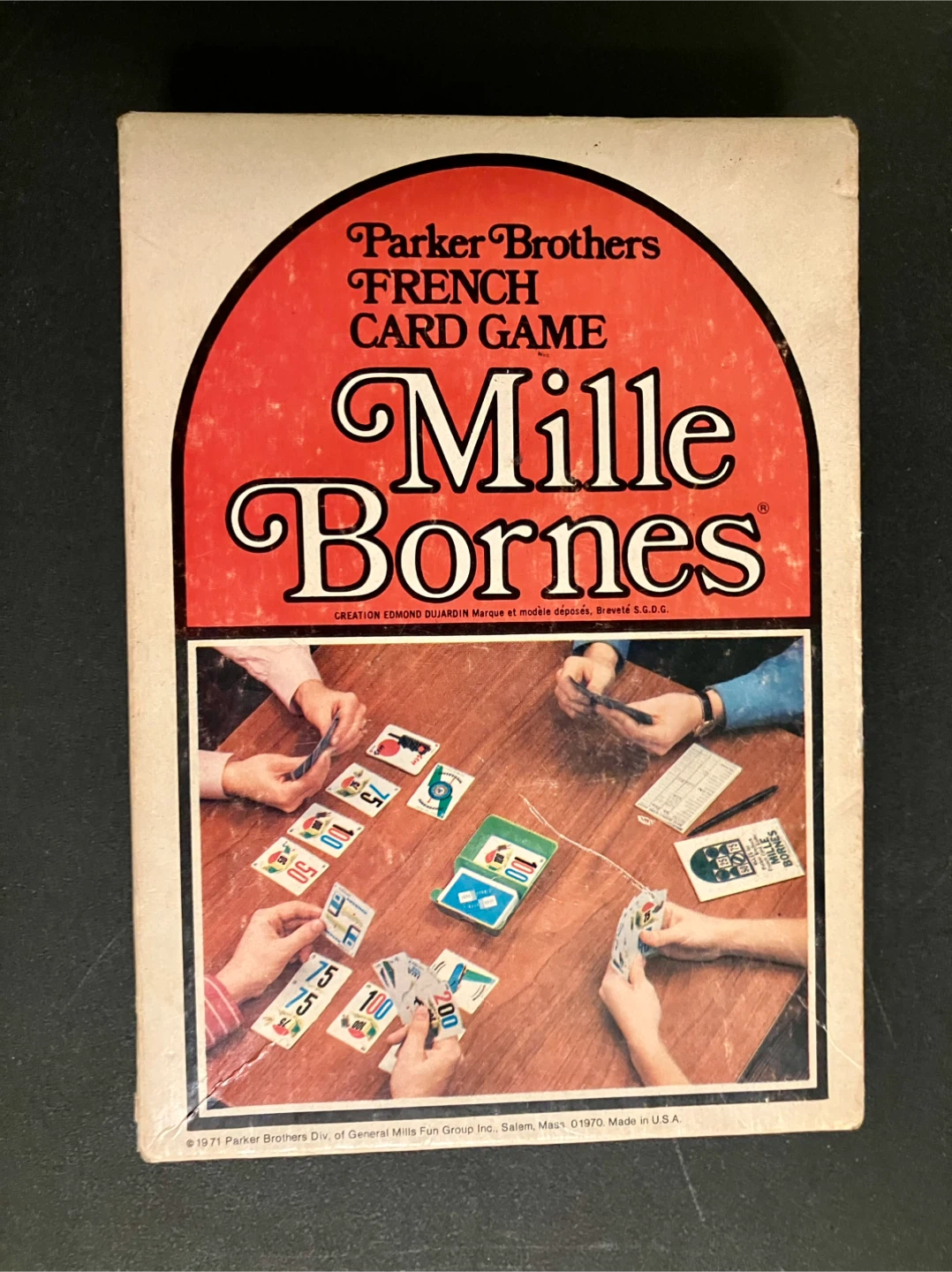 Parker Brothers French Card Game Mille Bornes