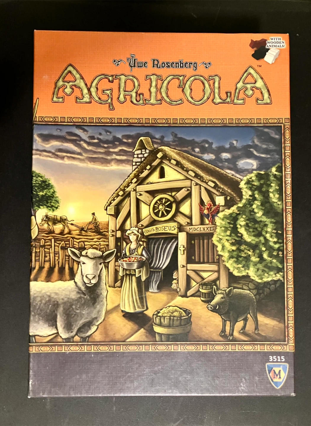 Agricola Board Game by Uwe Rosenberg Complete CIB