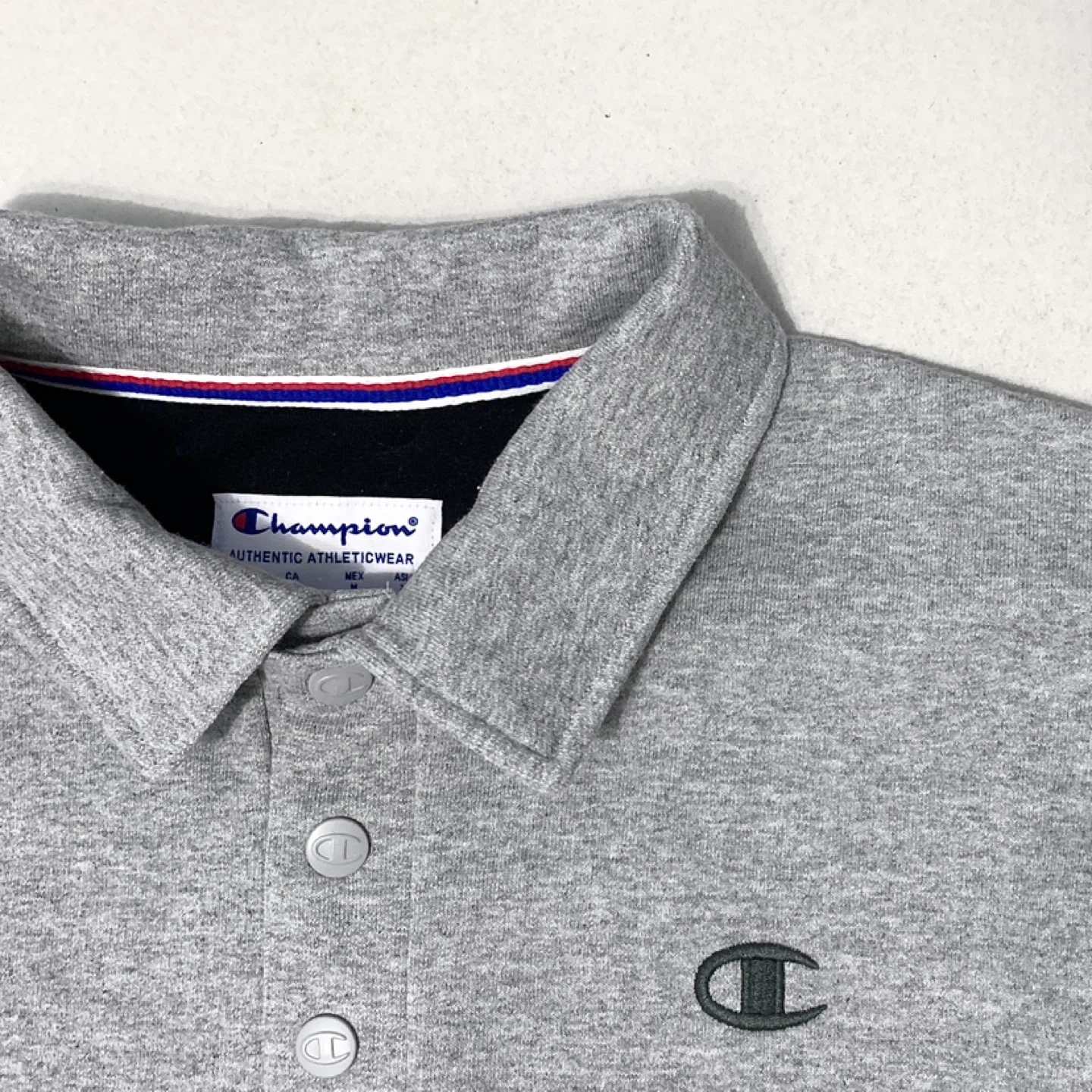 Champion Rugby Sweatshirt Open Hem Heavyweight Fleece NEW - photo 2