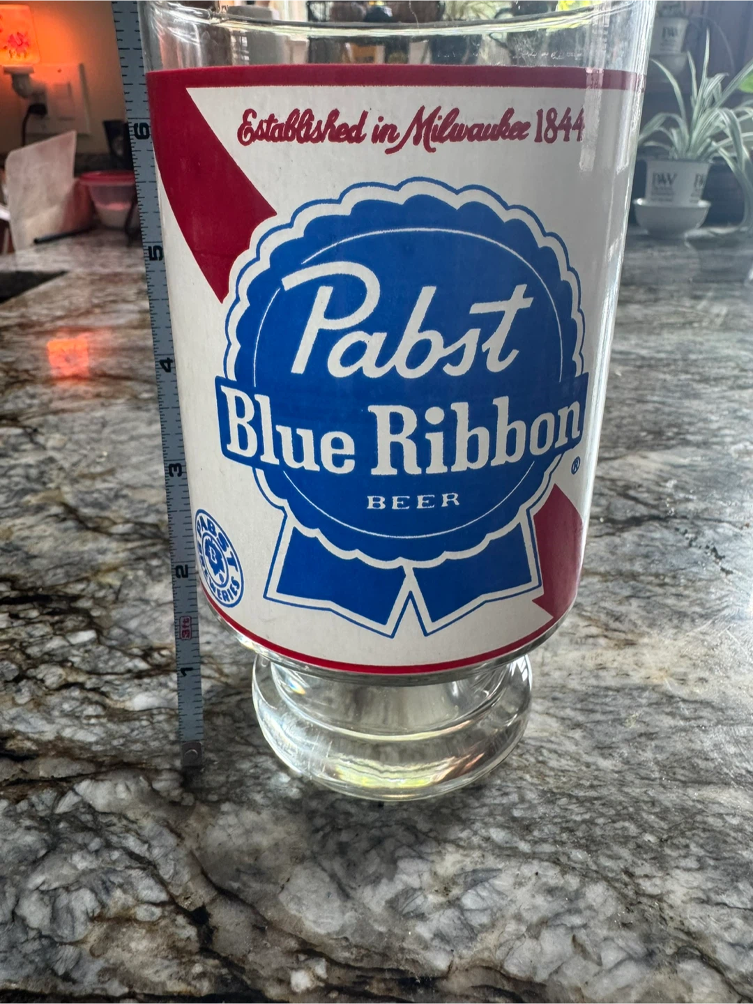 Pabst Blue Ribbon Beer Glass - photo 2