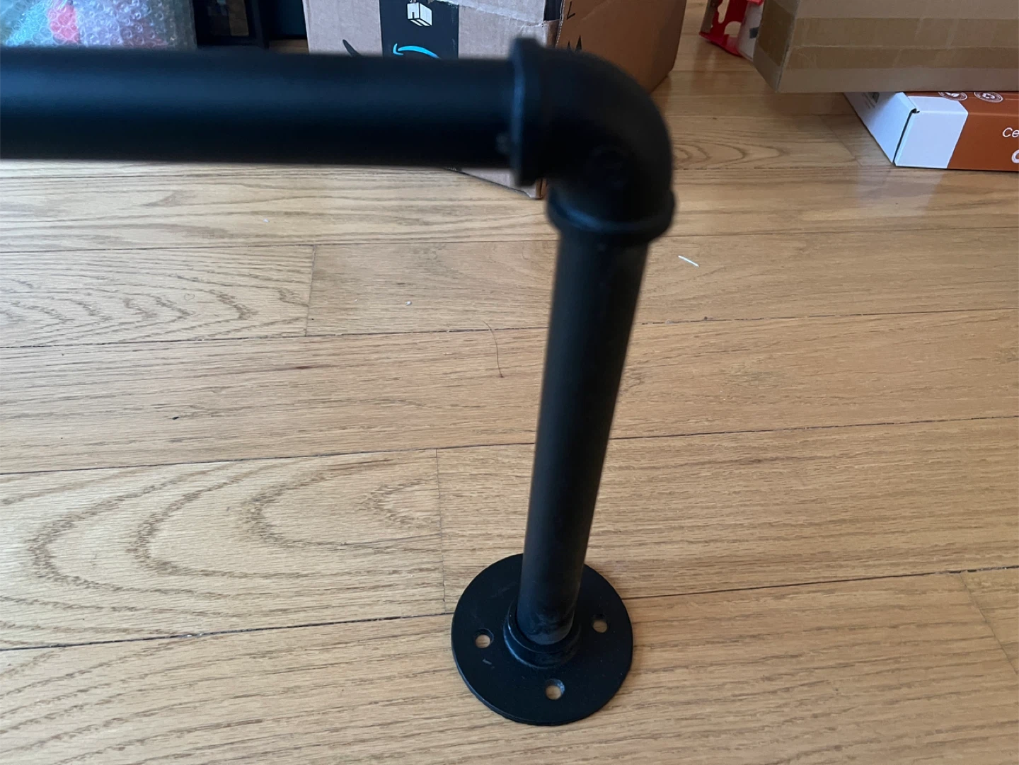 Heavy duty steampunk industrial wardrobe brackets - photo 2